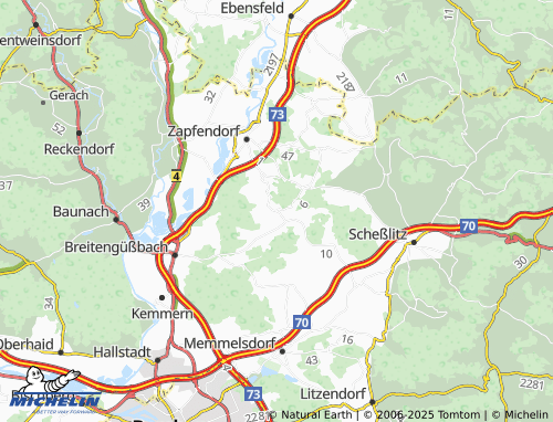MICHELIN Sassendorf map - ViaMichelin