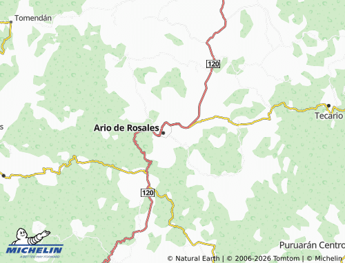 MICHELIN-Landkarte Verónica López, 7 de Marzo - ViaMichelin