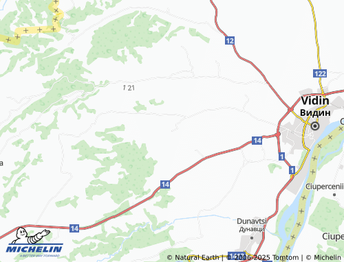 MICHELIN Peshakovo map - ViaMichelin