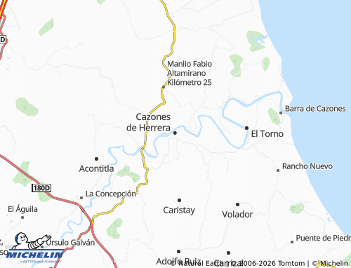 Mapa MICHELIN Zona Centro - ViaMichelin