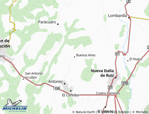 MICHELIN Buenos Aires map - ViaMichelin