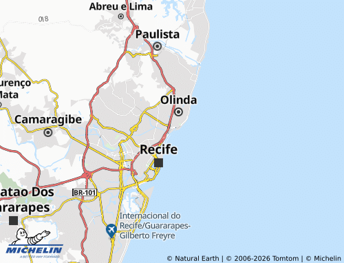 Mapa MICHELIN Santa Tereza - ViaMichelin