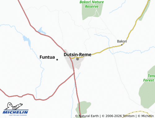Carte MICHELIN Dutsin-Reme - ViaMichelin