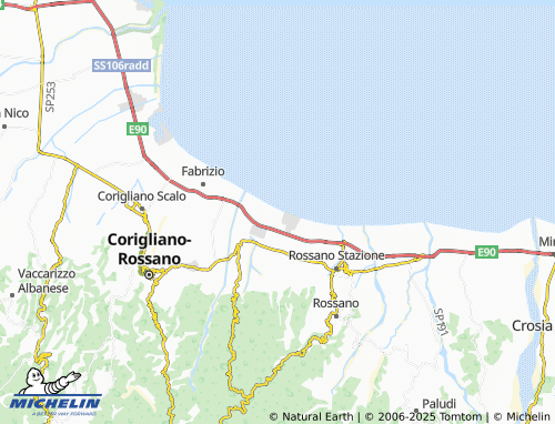 MICHELIN Sant'Irene map - ViaMichelin