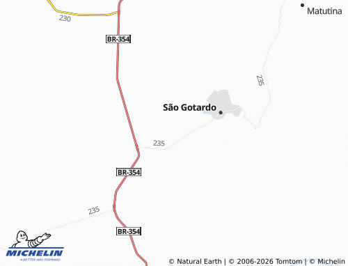 Mapa MICHELIN Agro-Industrial Chapadão - ViaMichelin