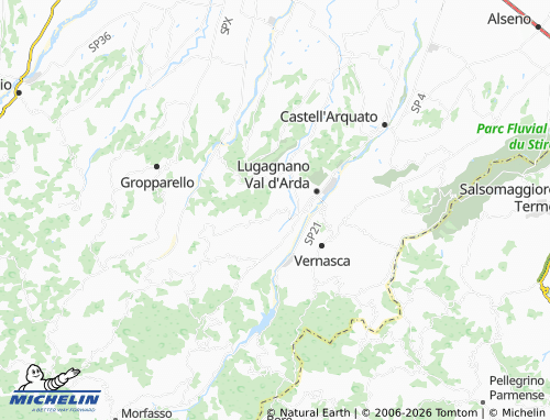 Mappa MICHELIN Ronchi - ViaMichelin
