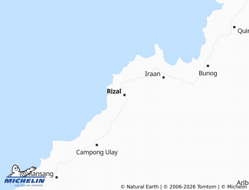 MICHELIN Rizal map - ViaMichelin