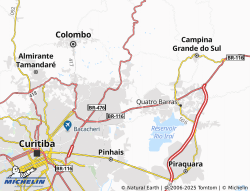 MICHELIN Paloma map - ViaMichelin
