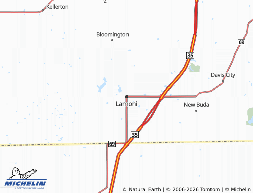 Mappa MICHELIN Lamoni - ViaMichelin