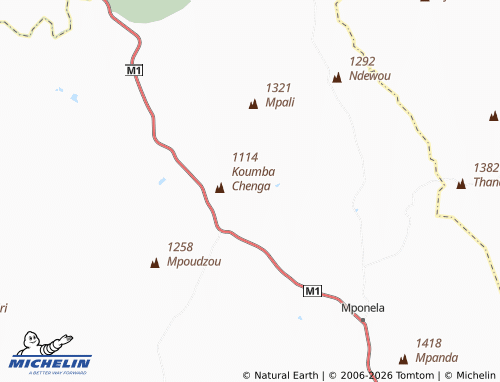 MICHELIN Katambo map - ViaMichelin