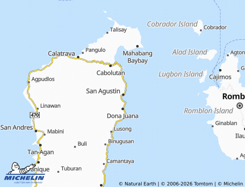 Mappa MICHELIN Poblacion - ViaMichelin