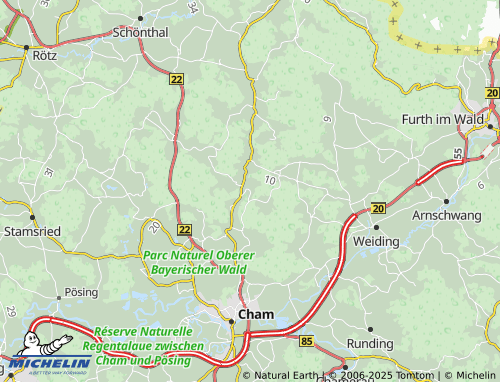 Mapa MICHELIN Klessing - ViaMichelin