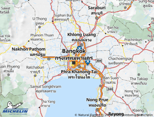 MICHELIN Chatuchak map - ViaMichelin