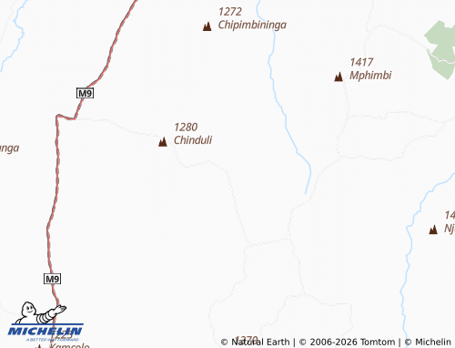 Mappa MICHELIN Ntende - ViaMichelin