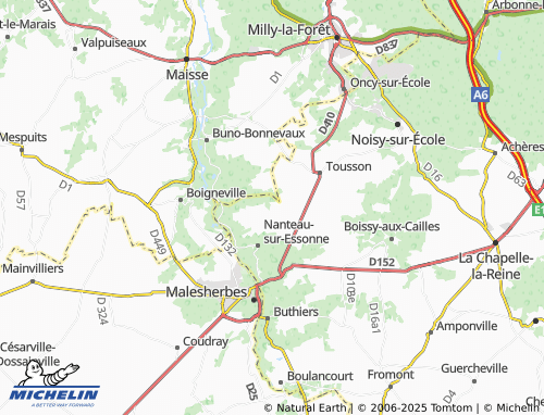 MICHELIN Boisminard map - ViaMichelin