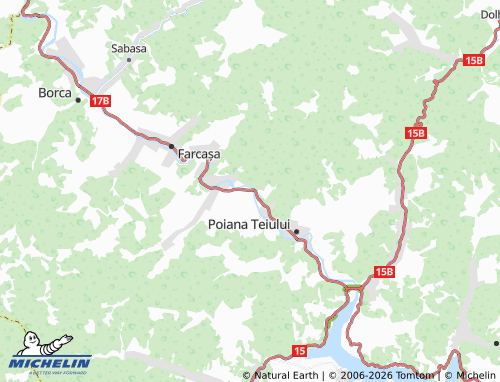 Mappa MICHELIN Săvinești - ViaMichelin