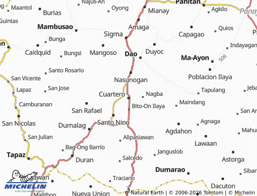 Mapa MICHELIN Cuartero - ViaMichelin