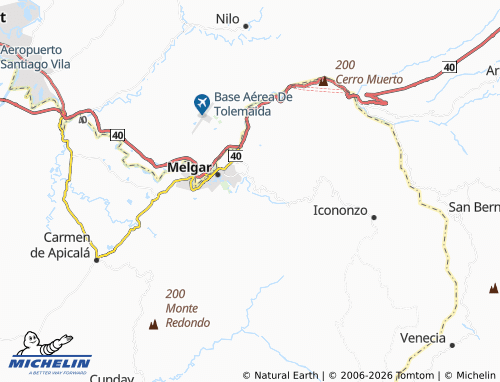 Carte MICHELIN La Arabia - ViaMichelin