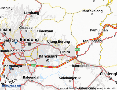 MICHELIN-Landkarte Ujung Berung - ViaMichelin