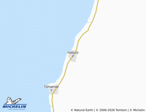 MICHELIN Haboro map - ViaMichelin