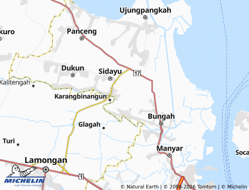 Kaart MICHELIN Padang Bandung - ViaMichelin