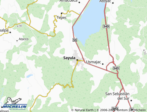 Mappa MICHELIN La Virgencita - ViaMichelin