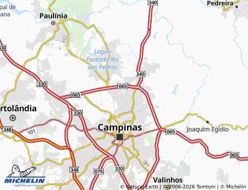 Mapa MICHELIN Parque das Flores - ViaMichelin