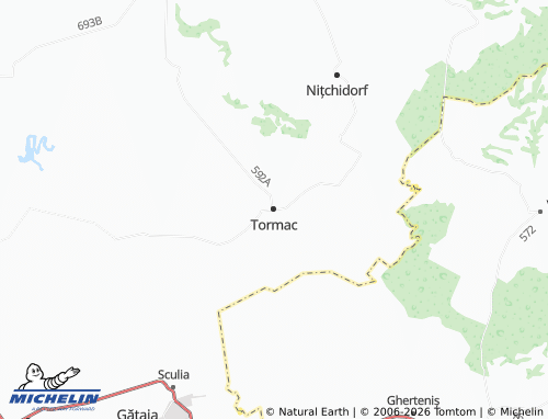 MICHELIN Tormac map - ViaMichelin