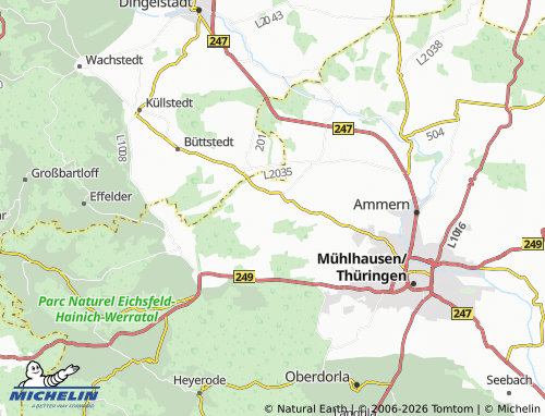 Mapa MICHELIN Dörna - ViaMichelin
