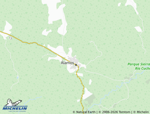 Mapa MICHELIN Once de Octubre - ViaMichelin