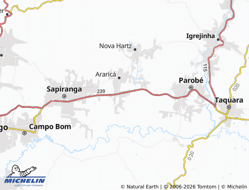 Mapa MICHELIN Imperatriz - ViaMichelin