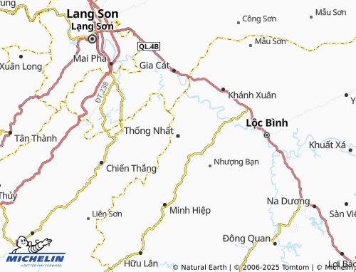 Carte MICHELIN Thống Nhất - ViaMichelin