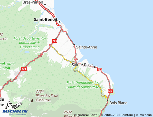 Mapa MICHELIN Les Orangers - ViaMichelin