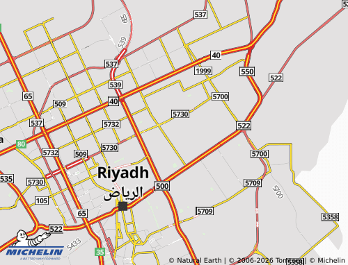 MICHELIN-Landkarte al-Malik Faysal - ViaMichelin