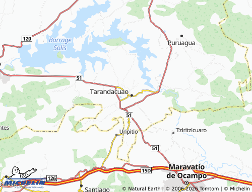 Mappa MICHELIN Zona Centro - ViaMichelin