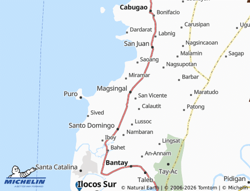 MICHELIN Cabaroan map - ViaMichelin