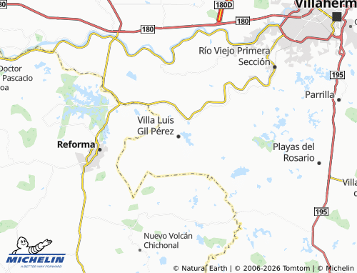 Mapa MICHELIN Villa Luis Gil Pérez - ViaMichelin
