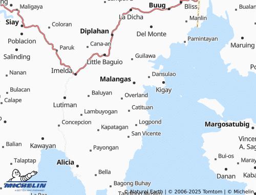 MICHELIN Camanga map - ViaMichelin