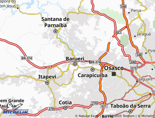 MICHELIN Vila Barros map - ViaMichelin