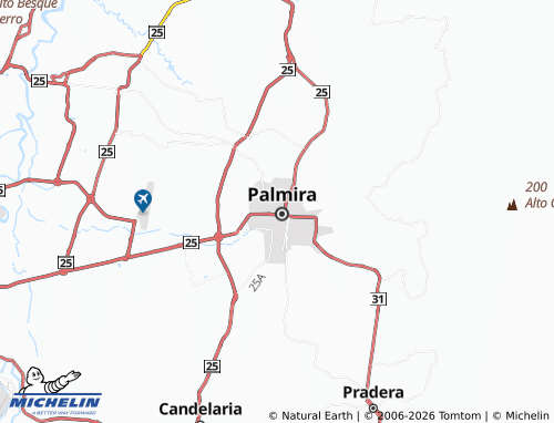 Mapa MICHELIN Estonia - ViaMichelin