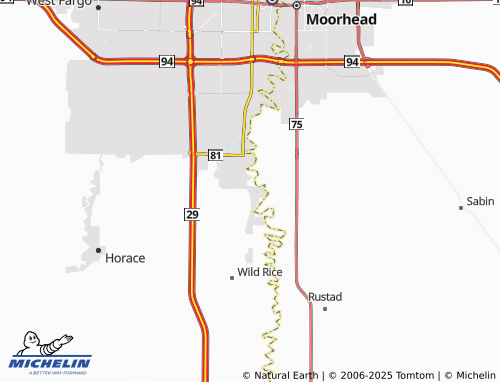 MICHELIN Briarwood map - ViaMichelin