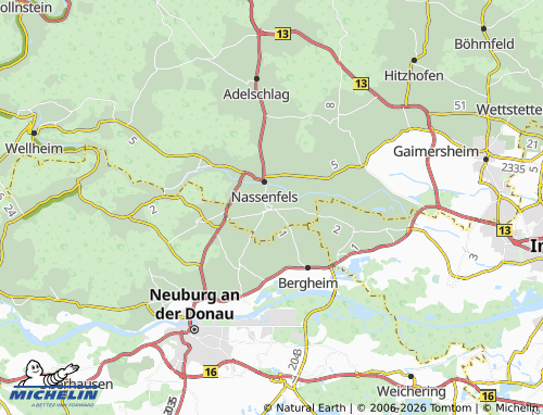 Mappa MICHELIN Egweil - ViaMichelin