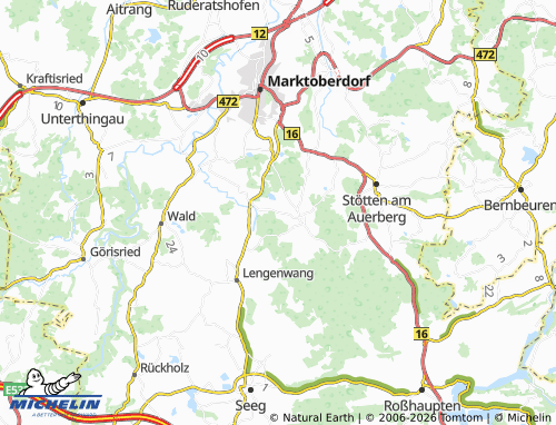 MICHELIN Schmid's Wies map - ViaMichelin