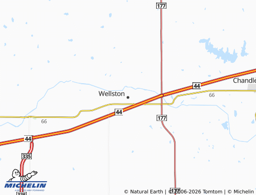 Mappa MICHELIN Wellston - ViaMichelin