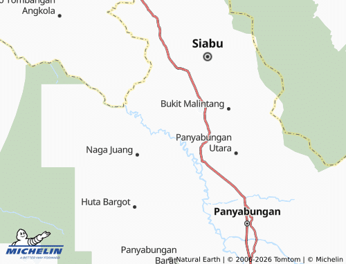 MICHELIN Sidojadi map - ViaMichelin