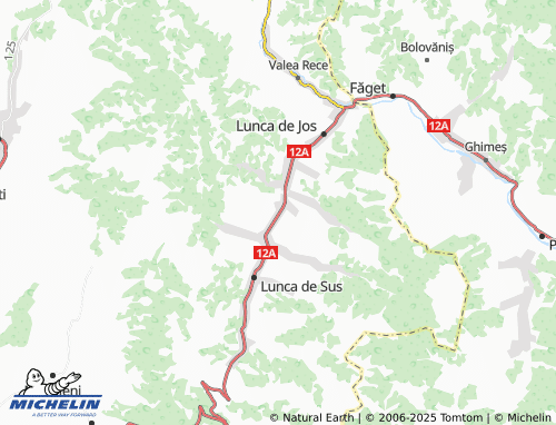 MICHELIN-Landkarte Păltiniș-Ciuc - ViaMichelin