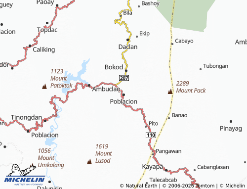 Mappa MICHELIN Poblacion - ViaMichelin