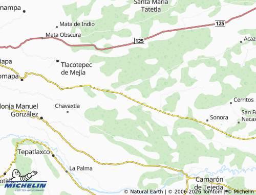Mapa MICHELIN Ejido El Jobo - ViaMichelin