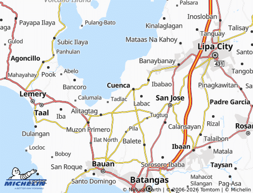 MICHELIN San Felipe map - ViaMichelin