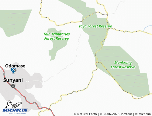 Mapa MICHELIN Kyeraa - ViaMichelin